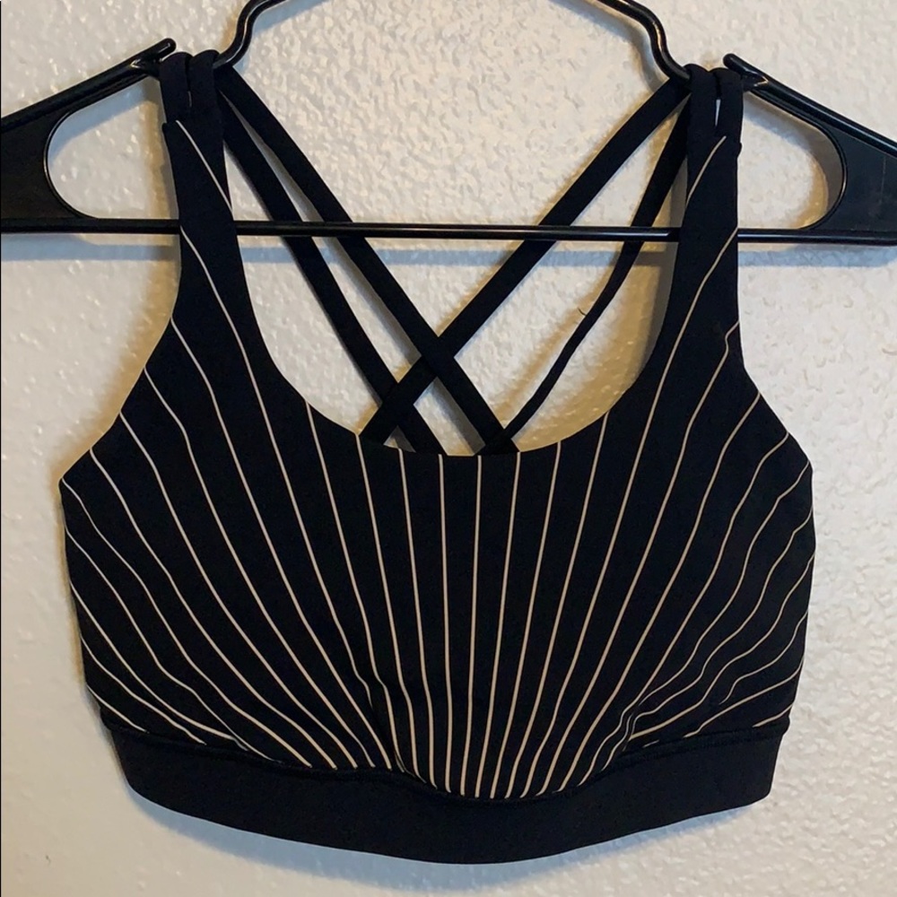 Lululemon reflective sports bra